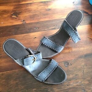 COACH KENDRA SUADE / P298 DENIM SIZE 10